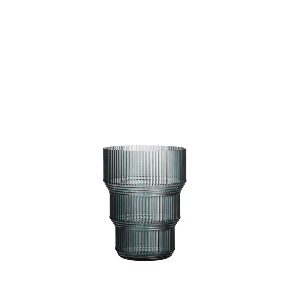 Kosta Boda Pavilion Tulip Vase Grey 17.3cm