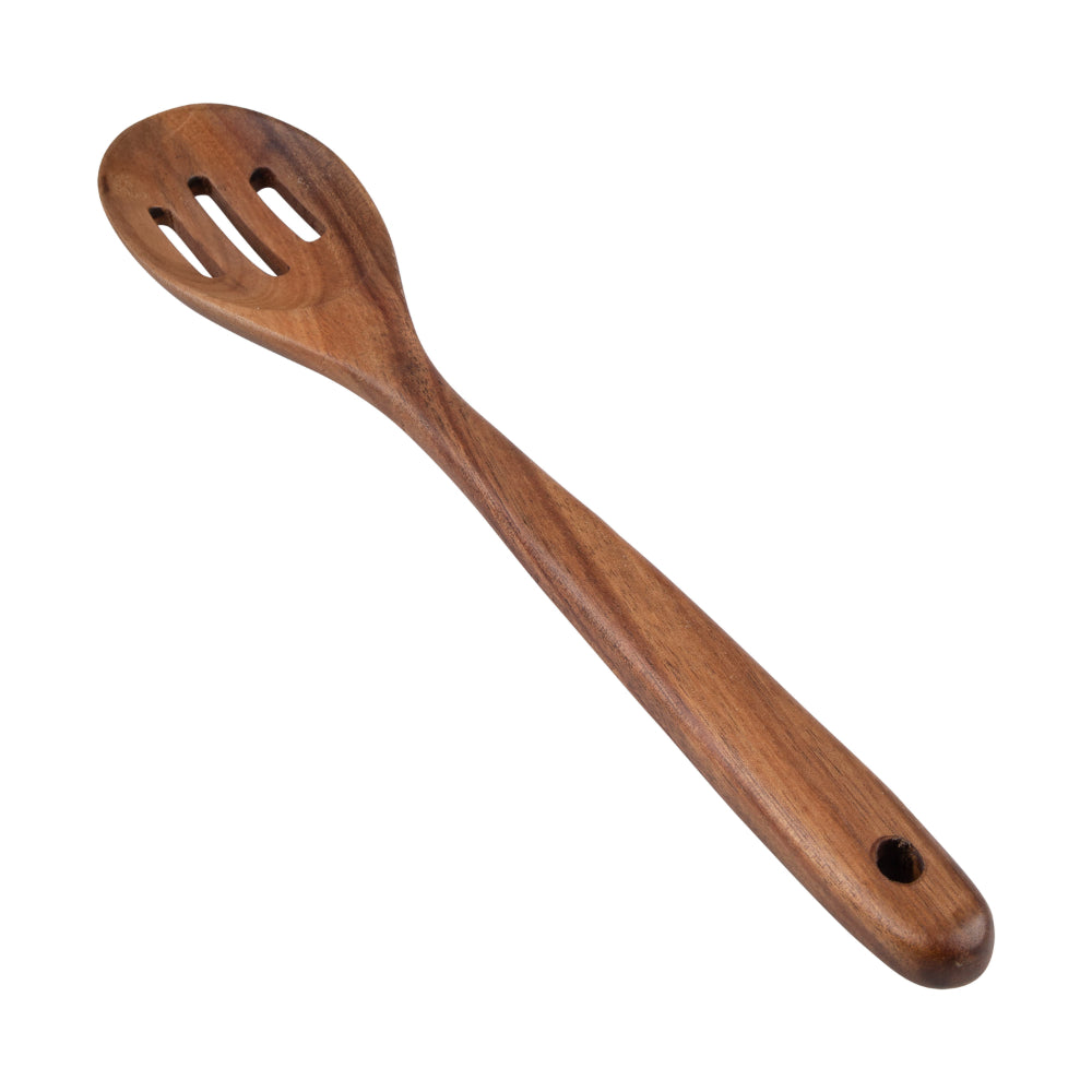 Alfresco Lane Acacia Wood Slotted Spoon 33cm