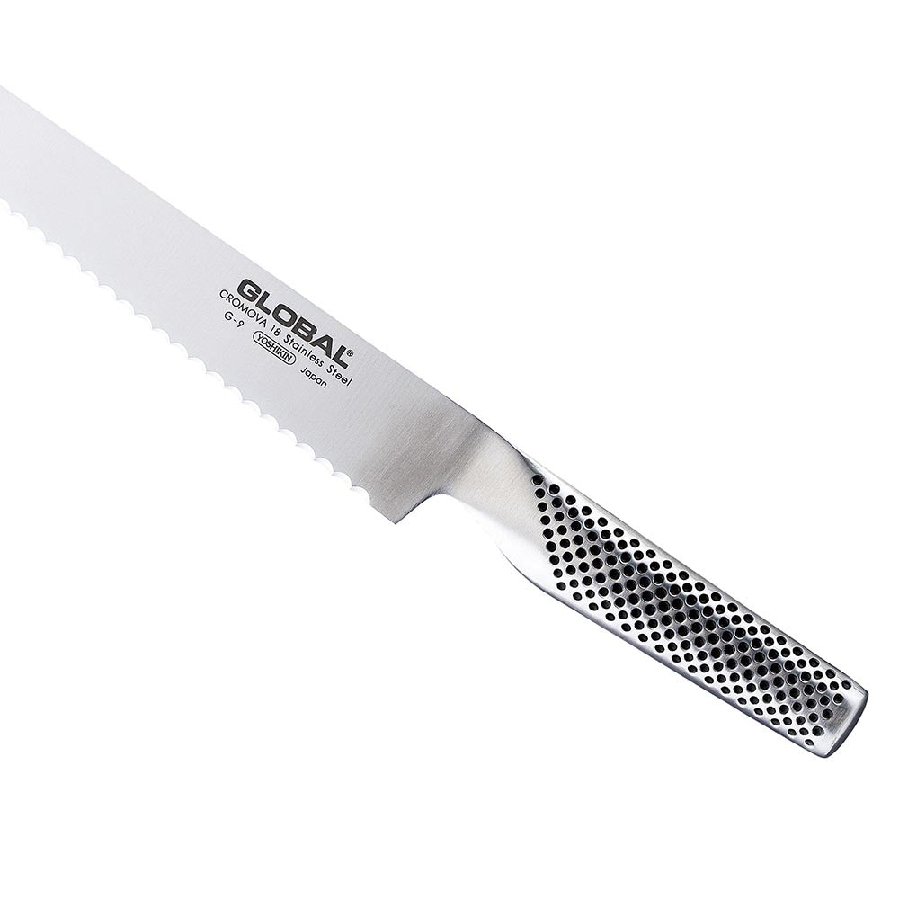 Global Bread Knife 22cm G-9