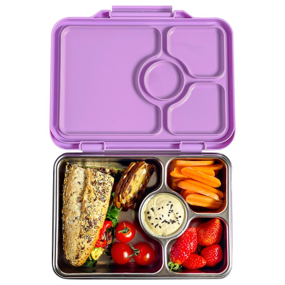 Yumbox Pret Stainless Steel Bento Box 4 Compartment