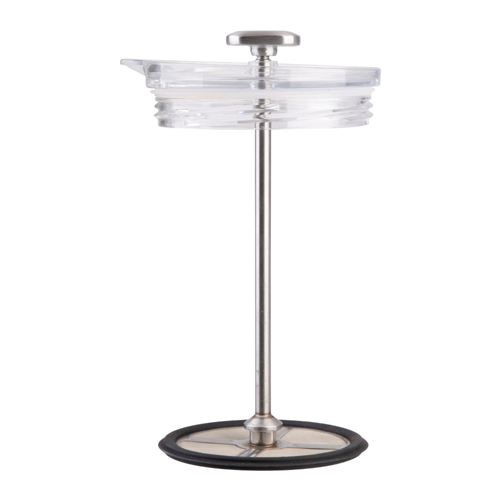 Oasis Stainless Steel Double Wall Insulated Coffee Press 8 Cup Alabaster
