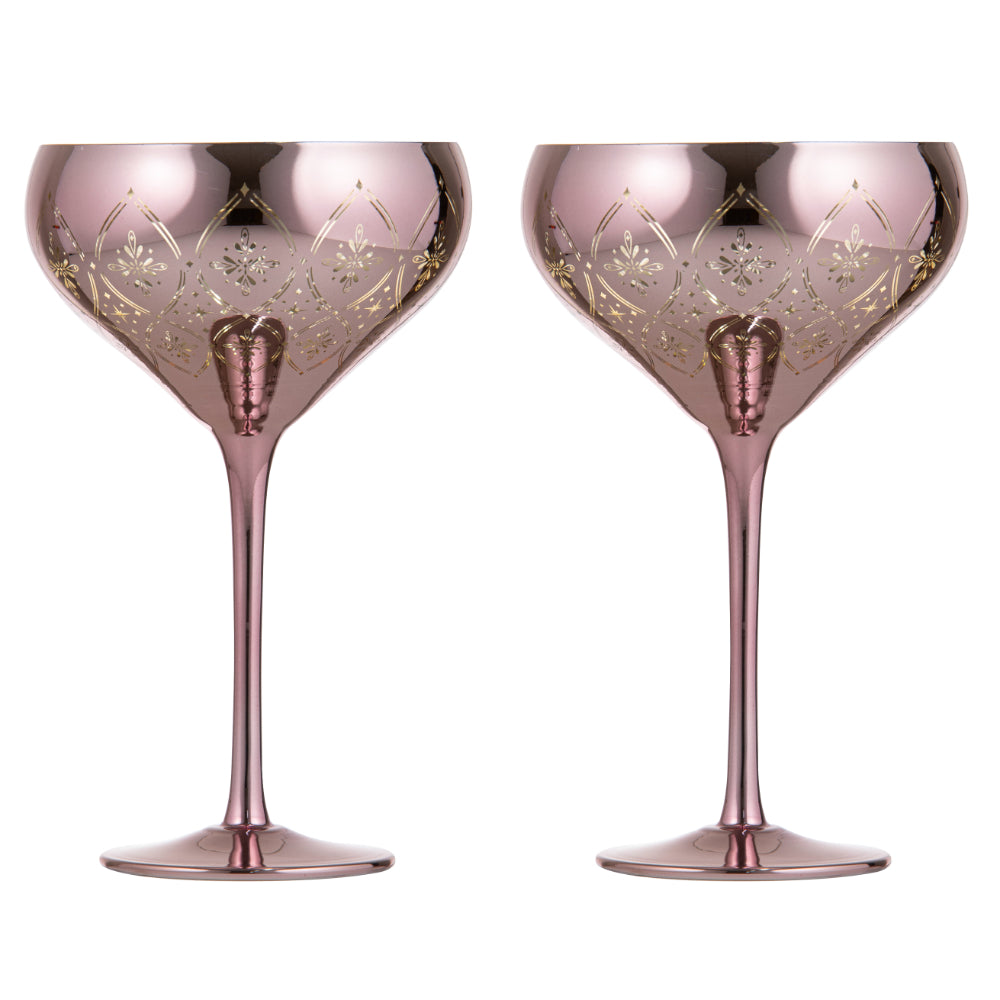 Tempa Chantelle 2 Piece Cocktail Glass Set