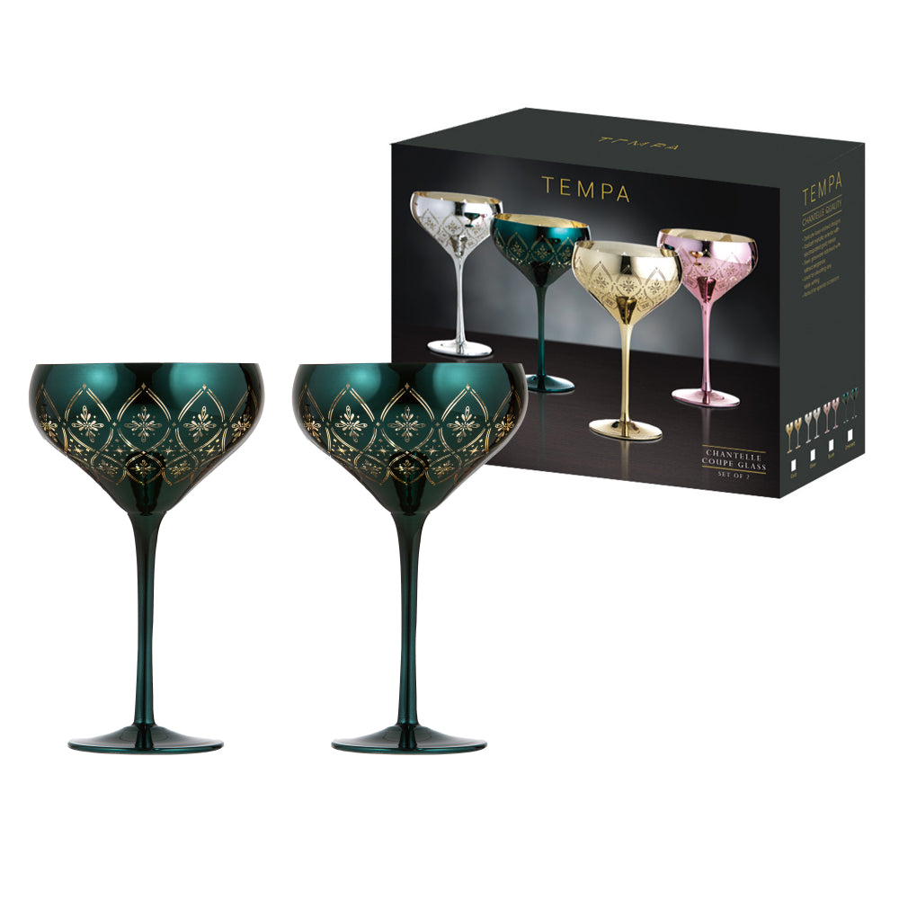 Tempa Chantelle 2 Piece Cocktail Glass Set