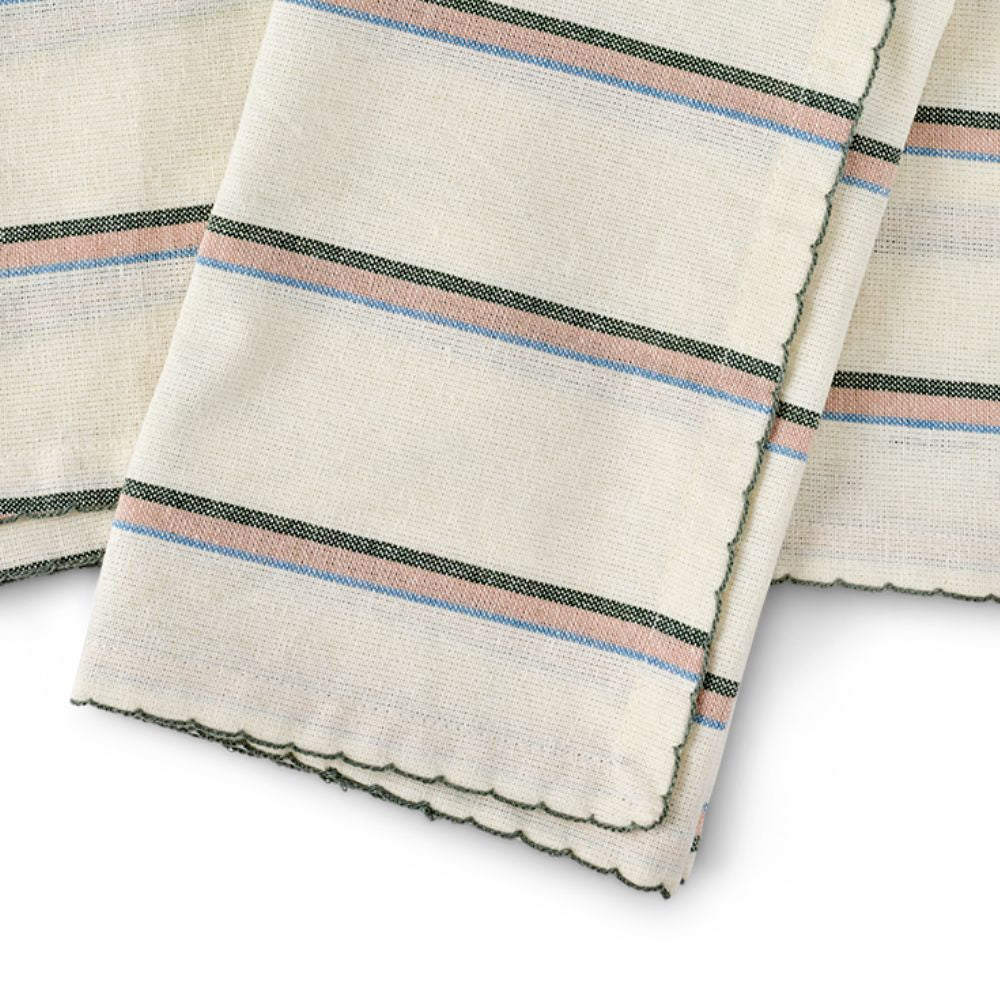 Salt & Pepper Taylor Stripe Napkin 45x45cm Set of 4