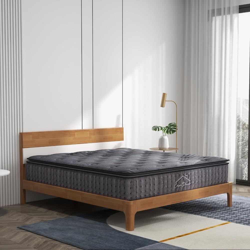 Casa Decor Pillowtop Bamboo Charcoal Pocket Spring  Mattress - MyHouse