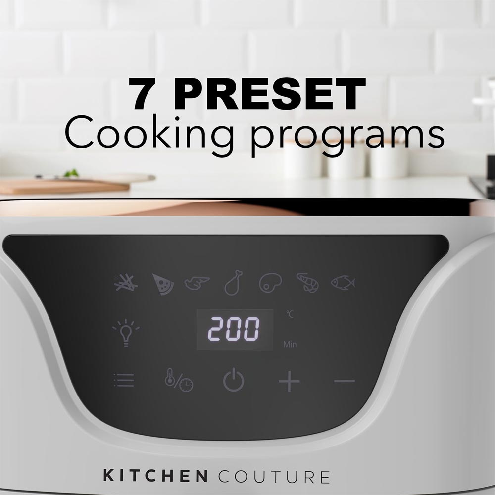 Kitchen Couture Compact Air Fryer Oven 6L