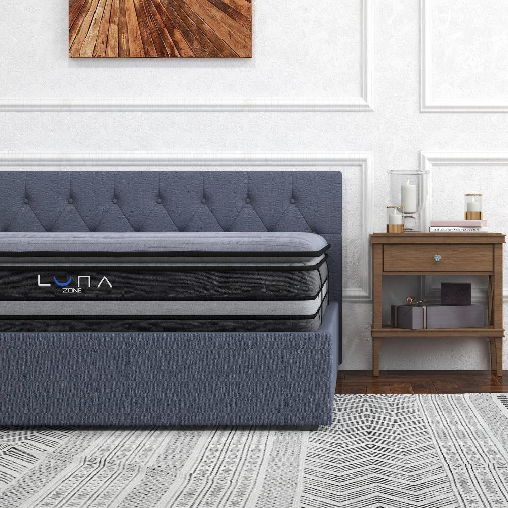 Luna-Zone Bamboo Charcoal Pillowtop Mattress - MyHouse