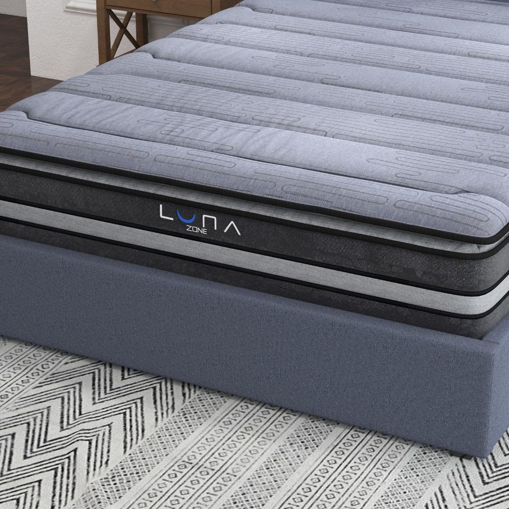 Luna-Zone Bamboo Charcoal Pillowtop Mattress