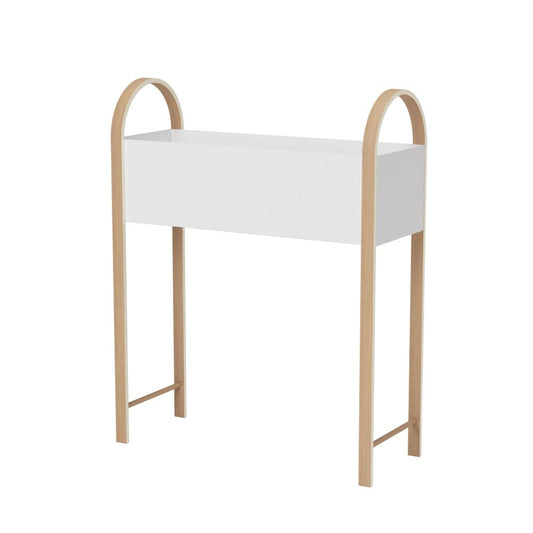 Umbra Bellwood Storage/Planter White/Natural