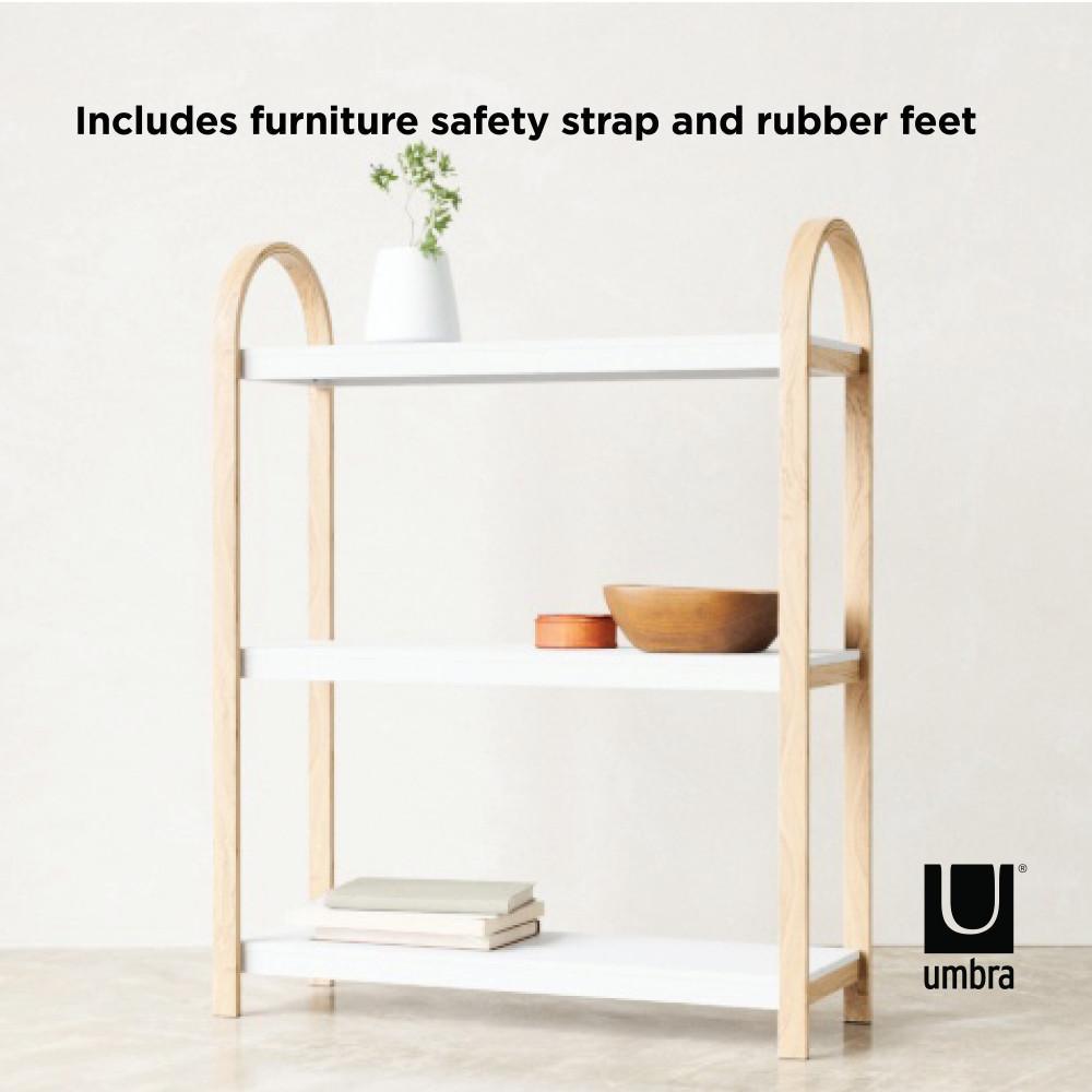 Umbra Bellwood Freestanding Shelf 3 Tier