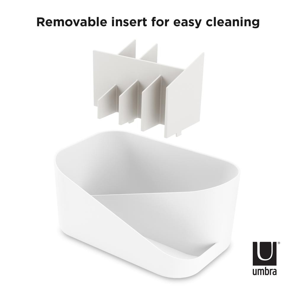 Umbra Glam Cosmetic Organizer White/Grey