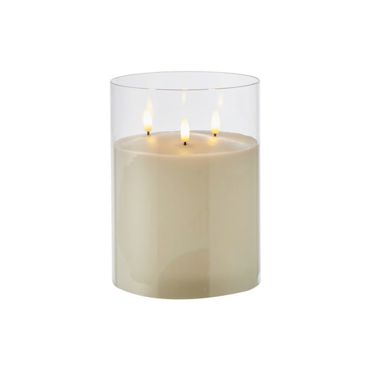 Rogue Glass Triflame Candle Medium