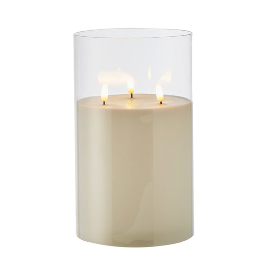 Rogue Glass Triflame Candle Large