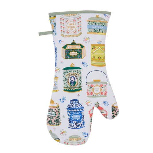 Ulster Weavers Tea Tins Gauntlet Oven Glove