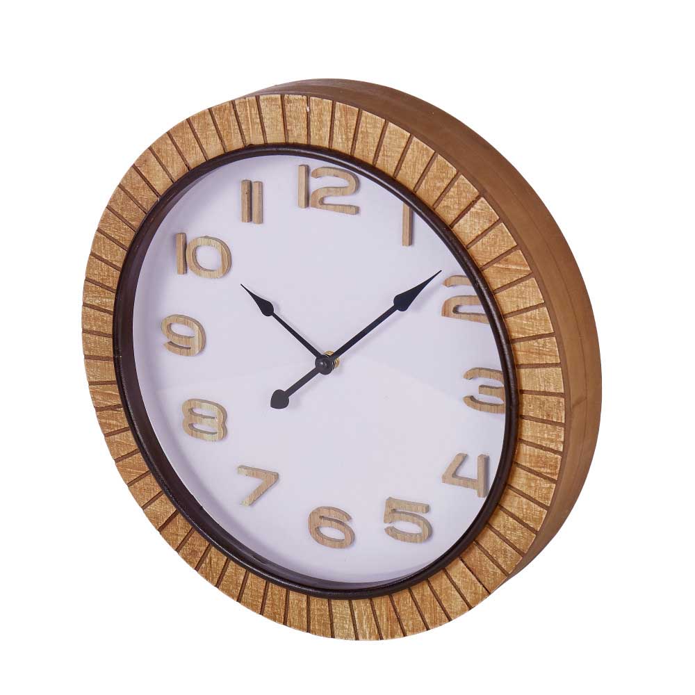 Amalfi Danube Ribbed Wall Clock