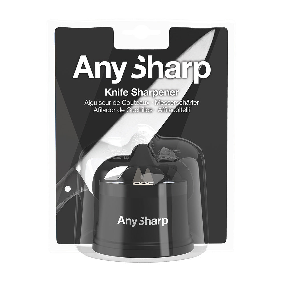 AnySharp Classic Knife Sharpener Black