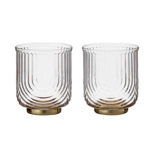 Davis & Waddell Taste Avery Double Old Fashioned Glass Set of 2