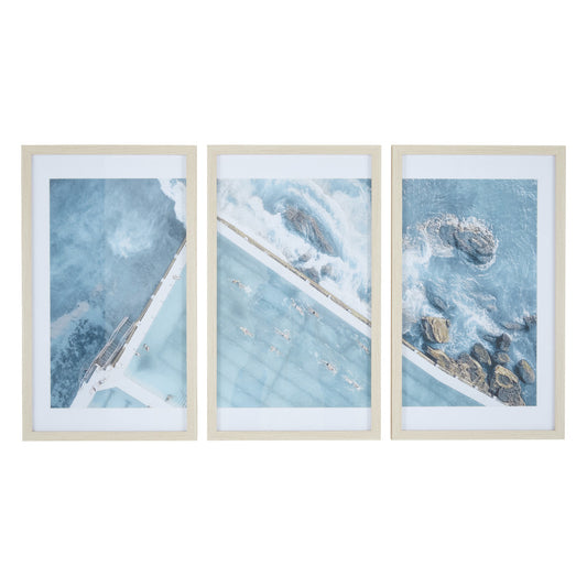 Emporium Ocean View Set of 3 Wall Art