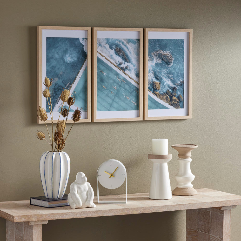 Emporium Ocean View Set of 3 Wall Art