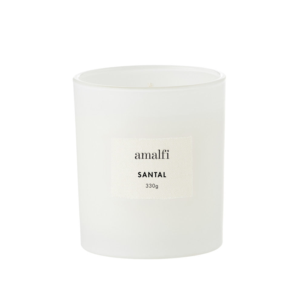 Amalfi Santal Scented Soy Wax Candle 330g