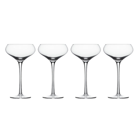 Davis & Waddell Ascot Set of 4 Espresso Martini Glasses 170ml