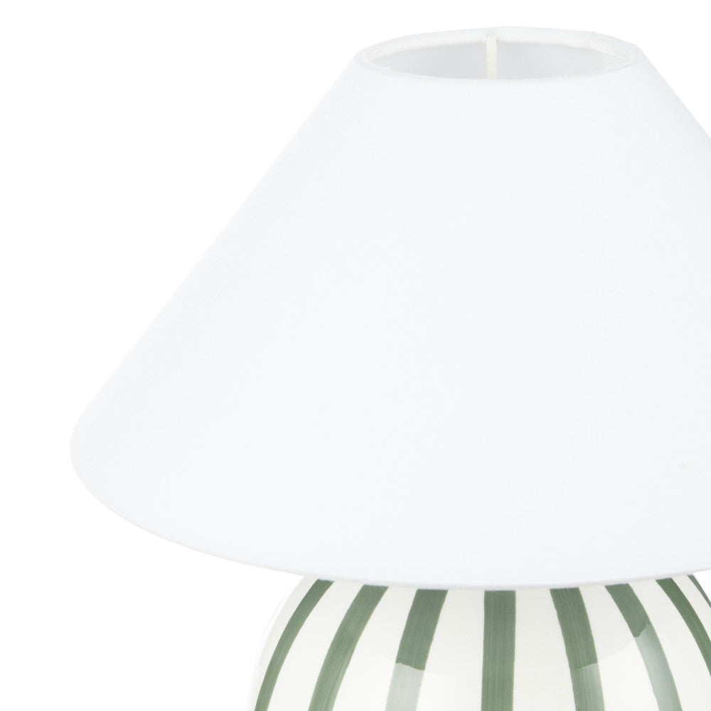 Emporium Arya Stripe Ceramic Table Lamp