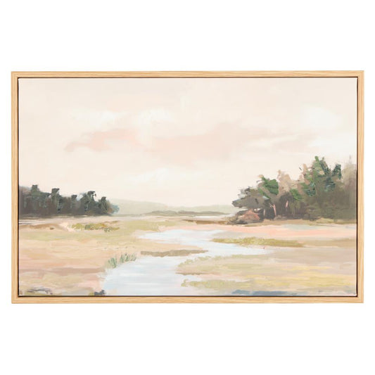 Society Home Swansea Hand Painted Wall Art