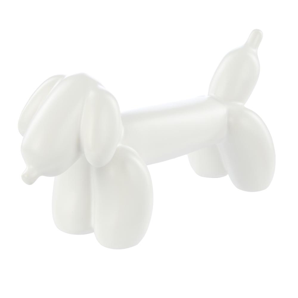 Emporium Bubbles Balloon Sculpture Sausage Dog White at MyHouse