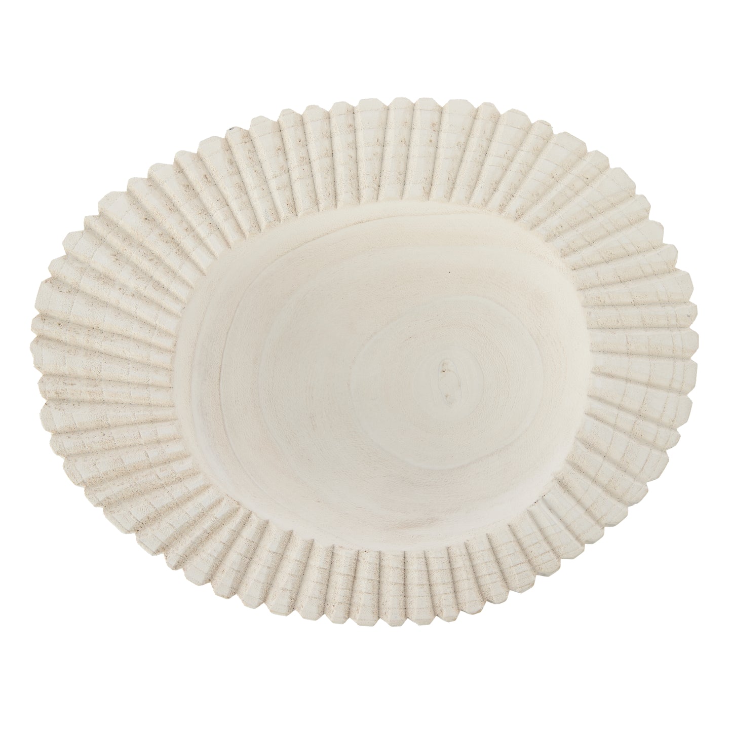 Amalfi Picton Ribbed Timber Bowl