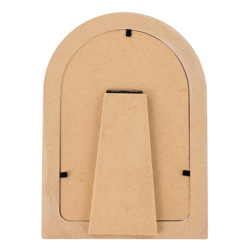 back of a photo frame - Emporium Bec Arch Photo Frame in Pink at MyHouse