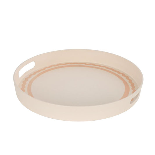 Davis & Waddell Saltara Bamboo Round Serving Tray