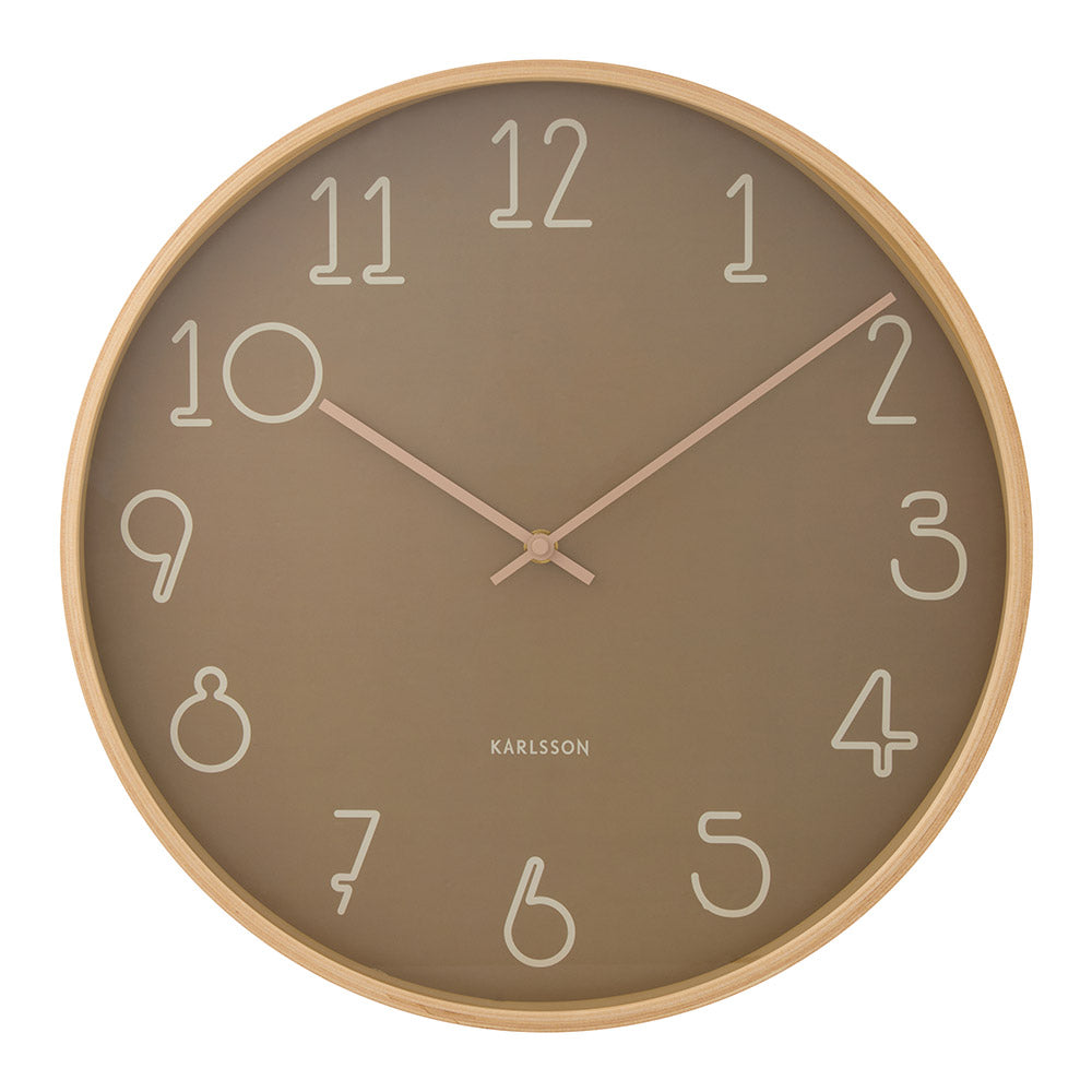 Karlsson Sencillo Wall Clock 40cm Moss Green at MyHouse