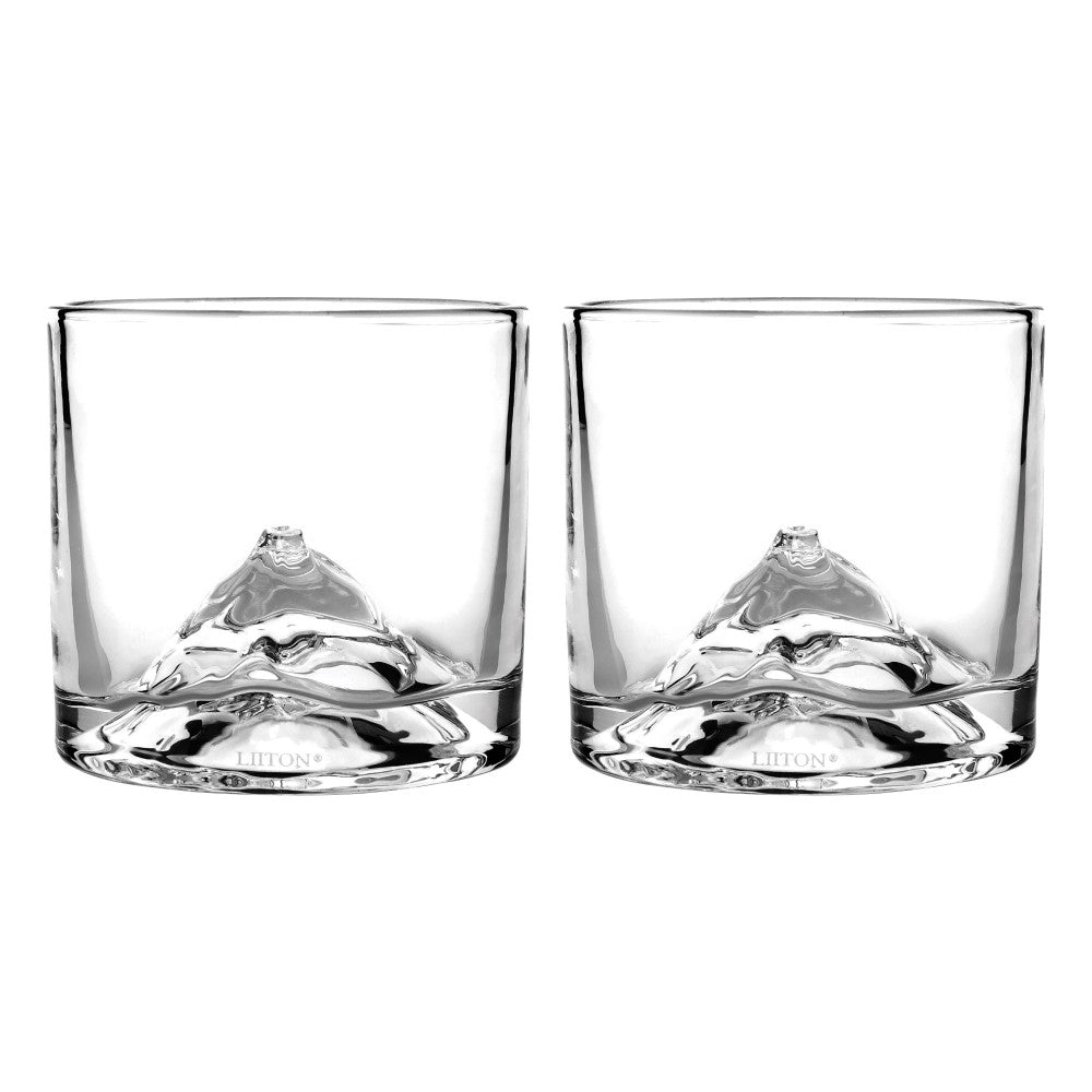 Liiton Set of 2 Fuji Glasses