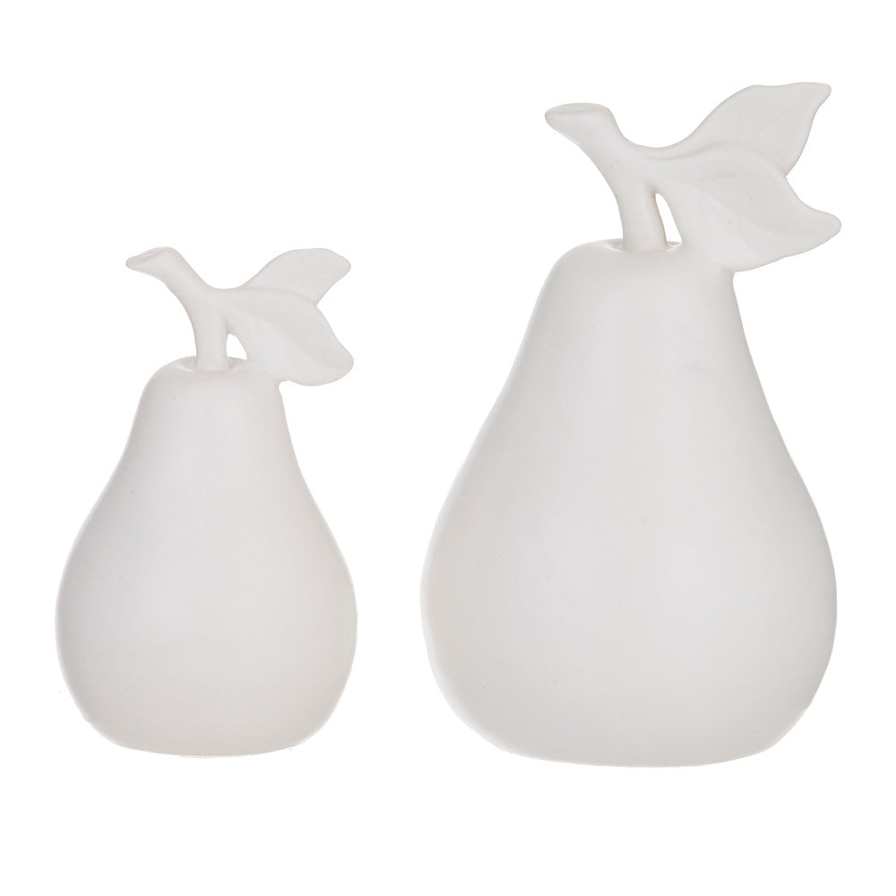 Emporium Set of 2 Pear Sculptures