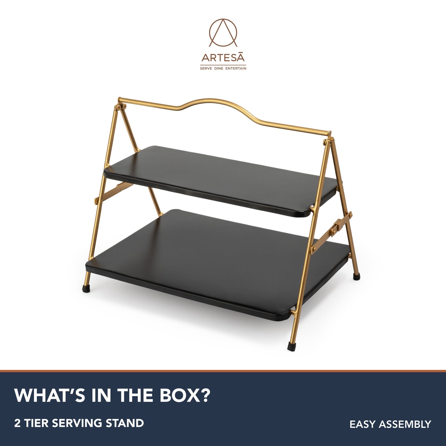 Artesa Two Tier Serving Stand