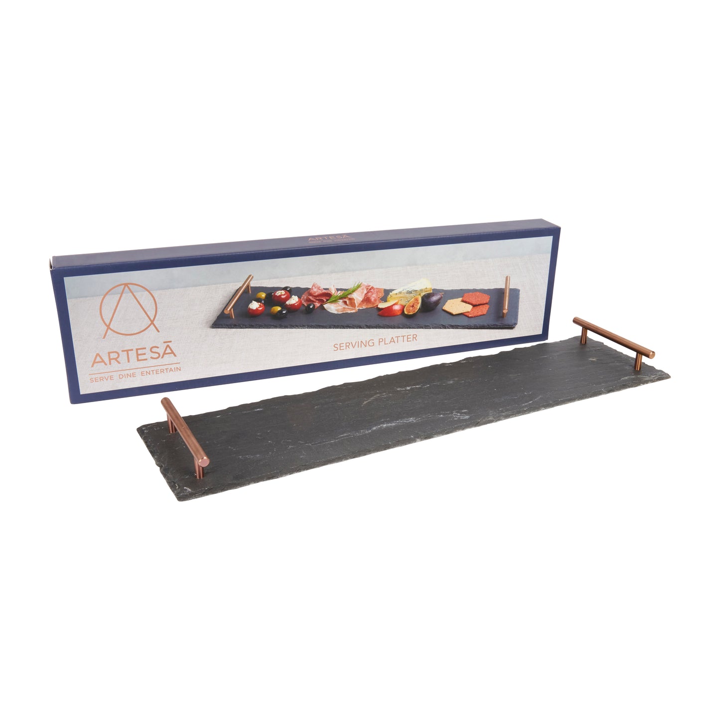 Artesa Rectangular Slate Platter