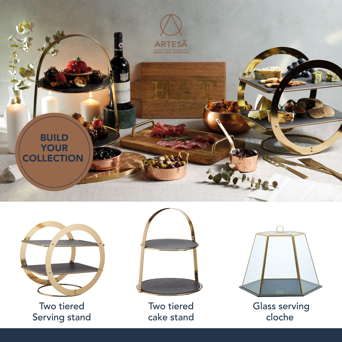 Artesa Serving Cloche