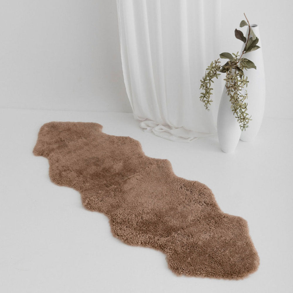 Fibre by Auskin Shorn Curly Double Rug 180cm x 60cm
