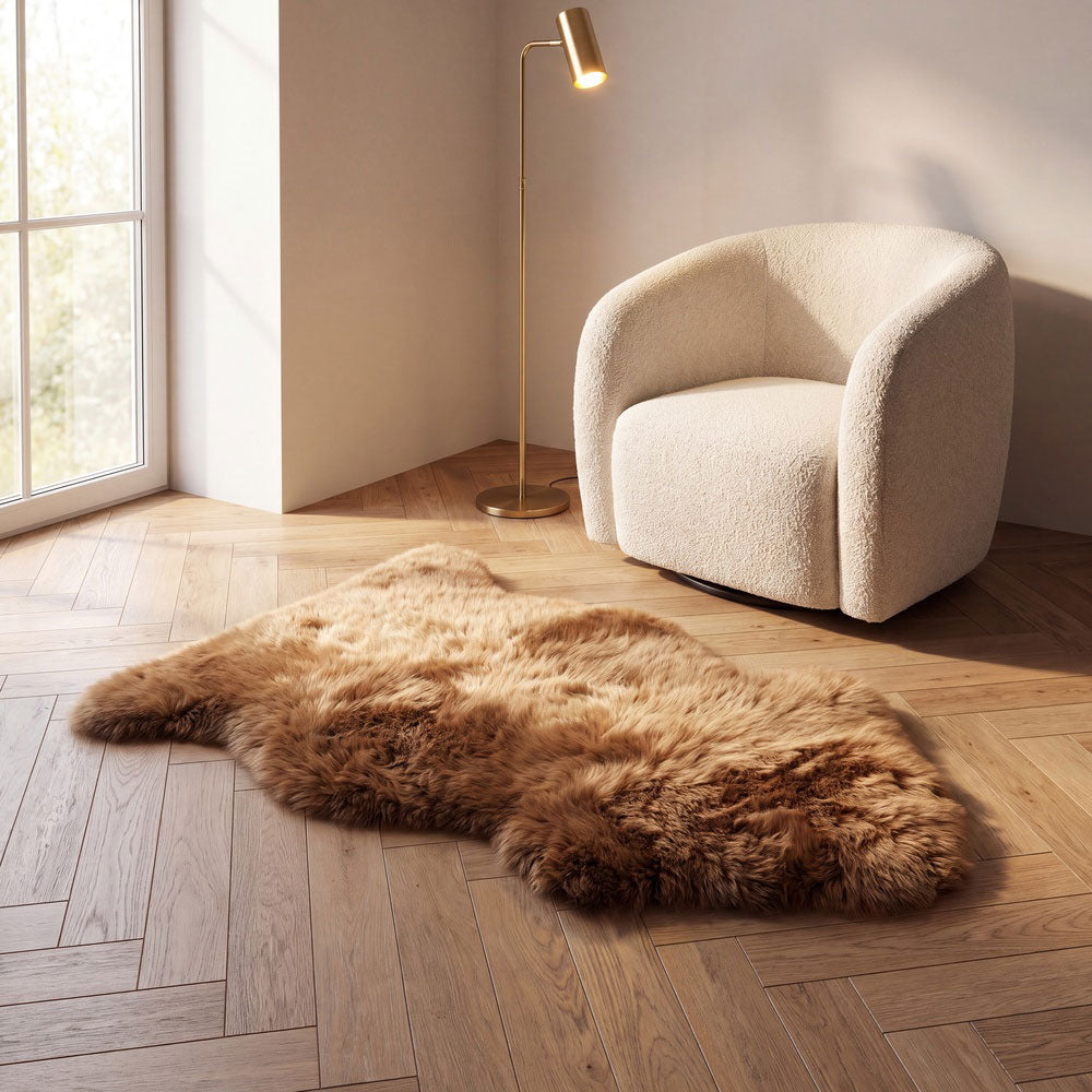 Fibre by Auskin Long Wool Single Rug 105cm x 600cm