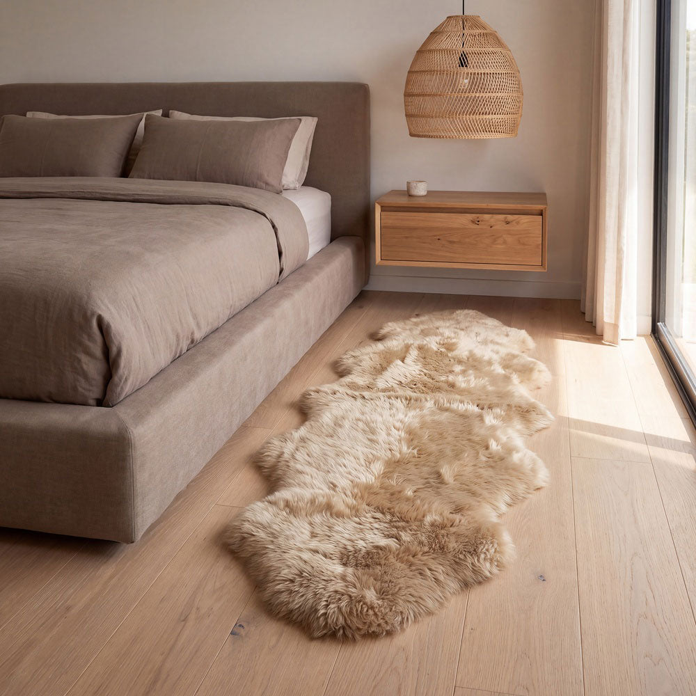 Fibre by Auskin Long Wool Double Rug 210cm x 600cm