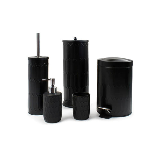Salt & Pepper 5 Piece Dominic Bathroom Set