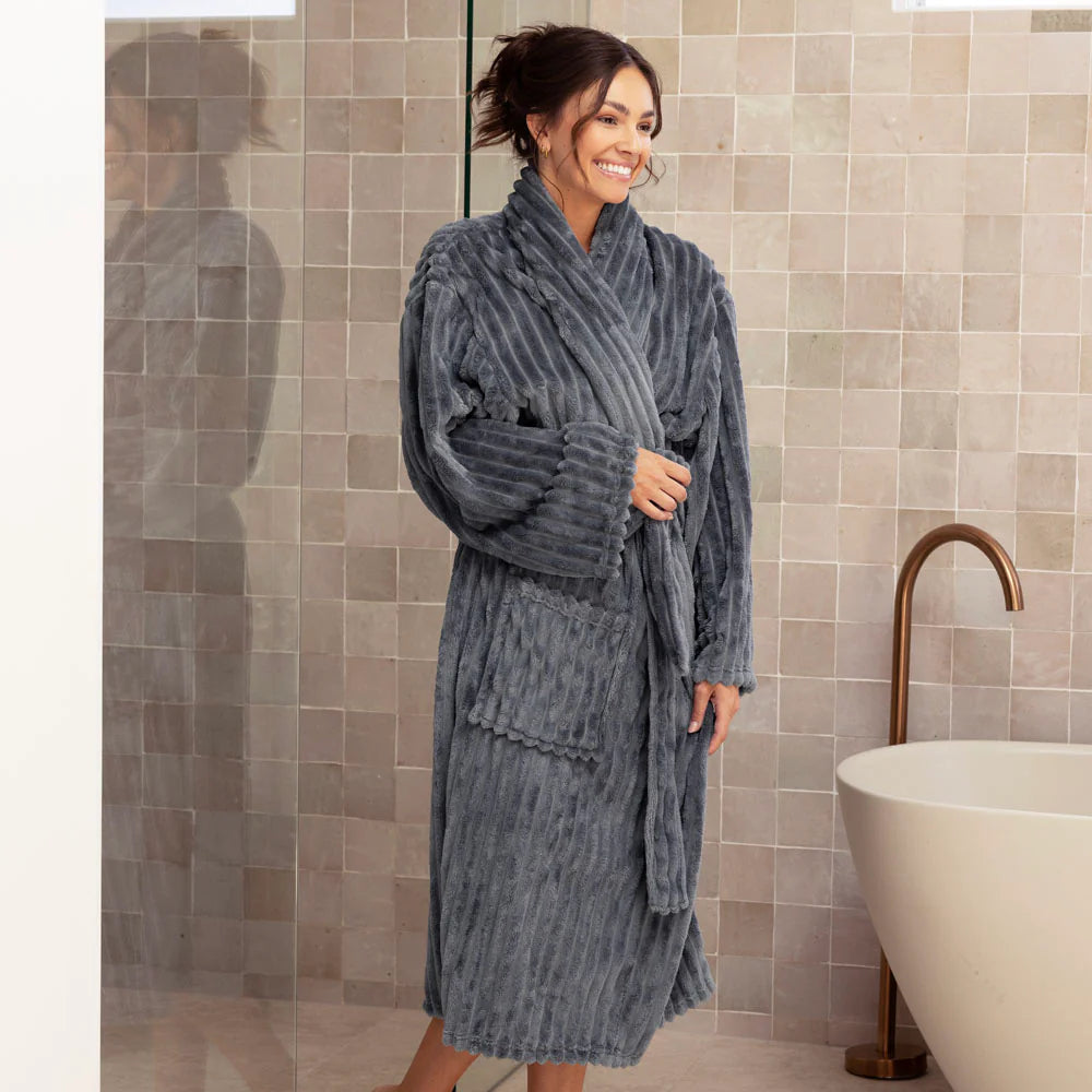 Bambury Channel Fleece Robe