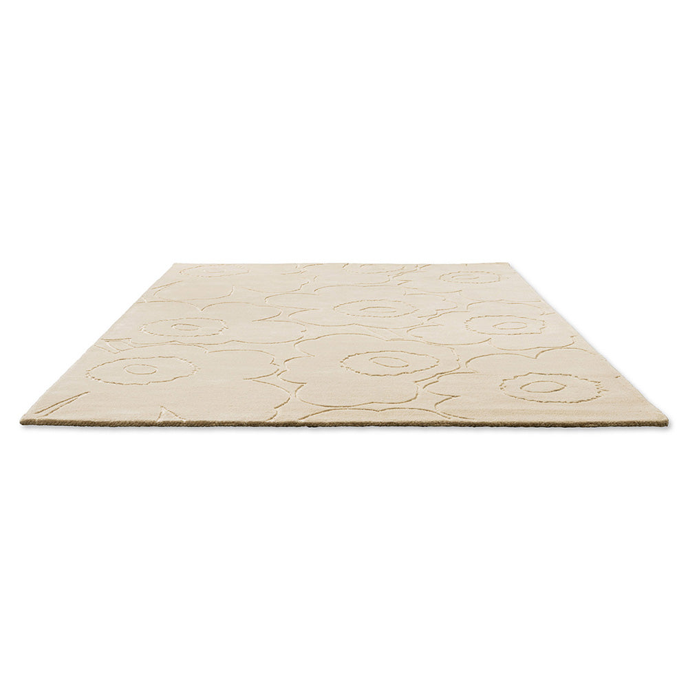 Marimekko Piirto Unikko Rug Natural White