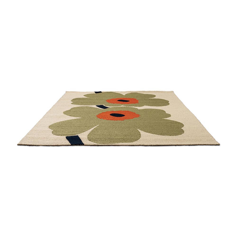Marimekko Unikko Anniversary Outdoor Rug Dusty Green