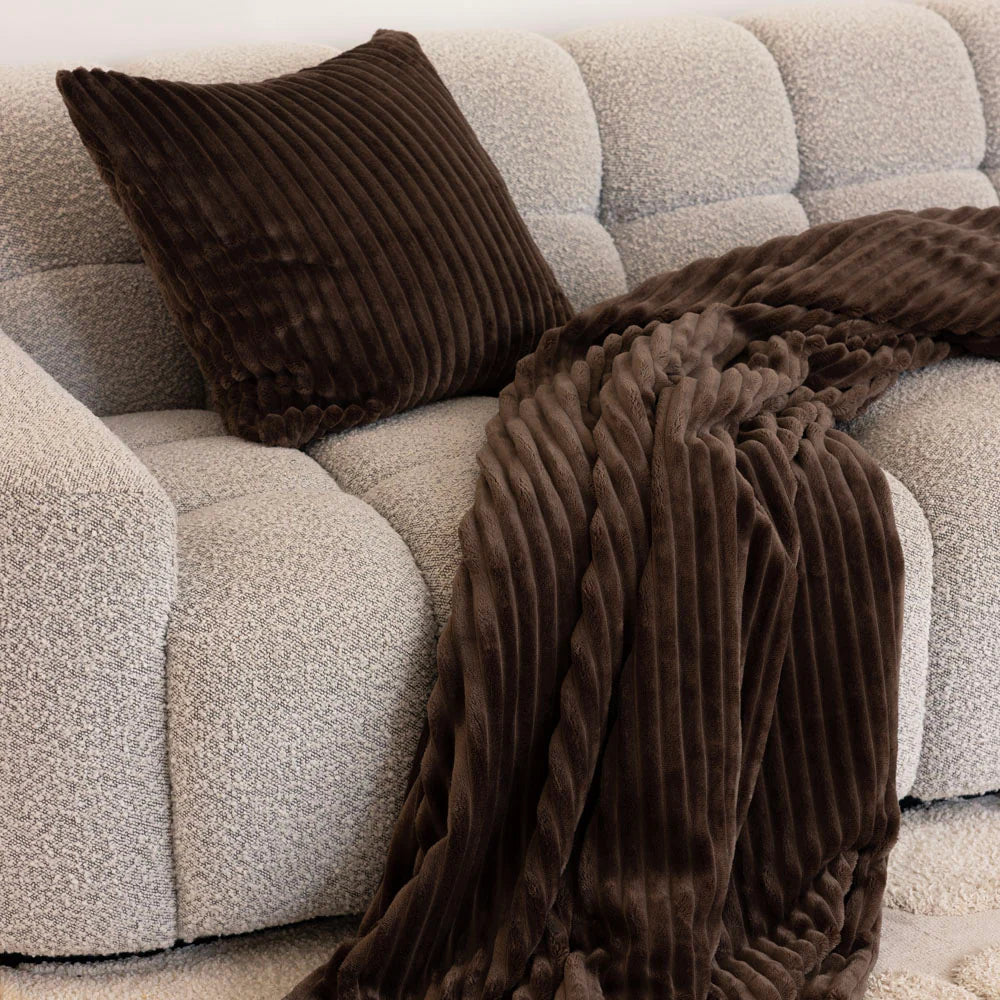 Bambury Channel Square Cushion
