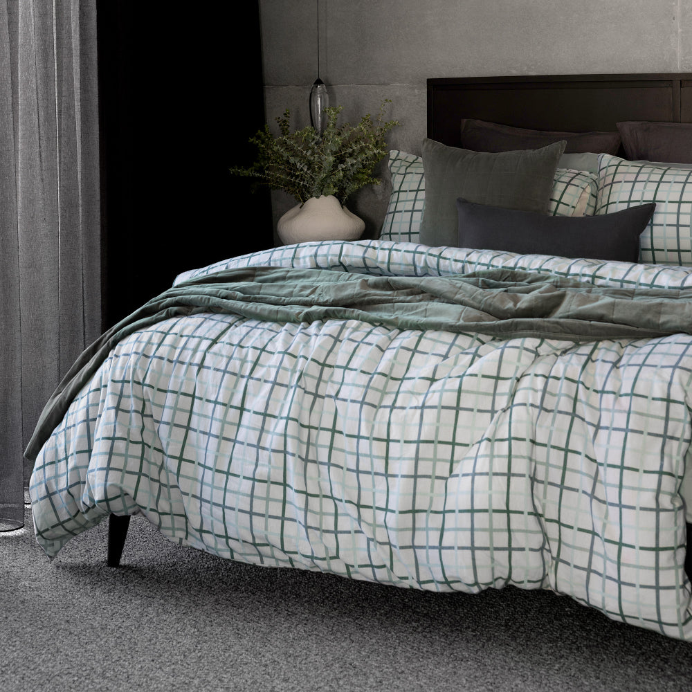 Bambury Campbell Flannelette Quilt Cover Set