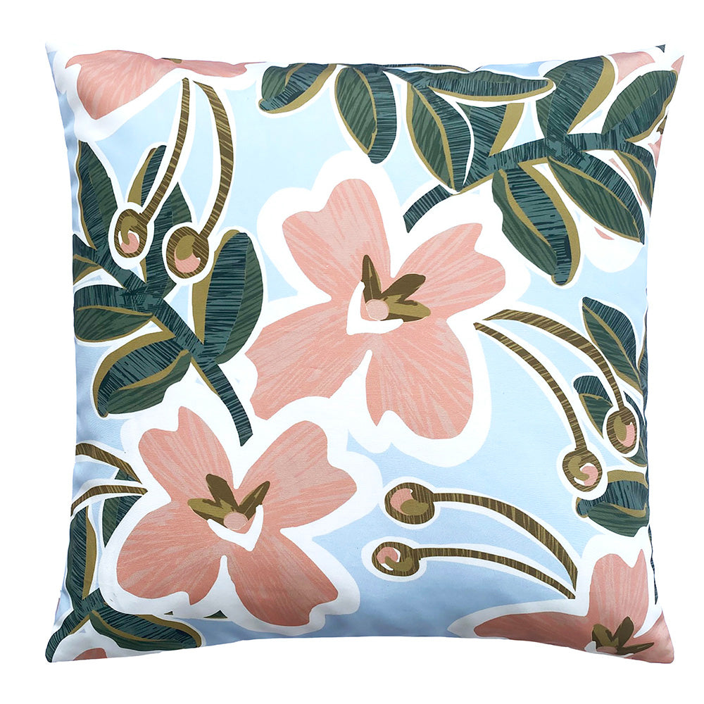 Casa Hibiscus Filled Outdoor Cushion