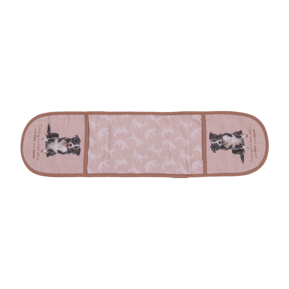 Splosh Cooks Companion Border Collie Oven Mitt