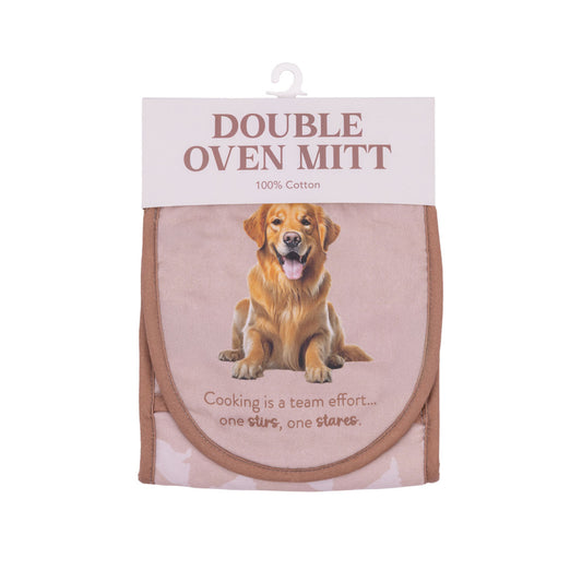 Splosh Cooks Companion Golden Retriever Oven Mitt