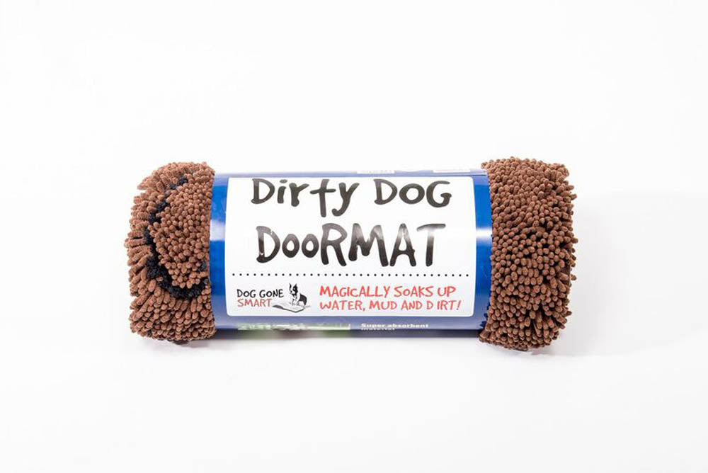 Dog Gone Smart Dirty Dog Doormat Medium Brown